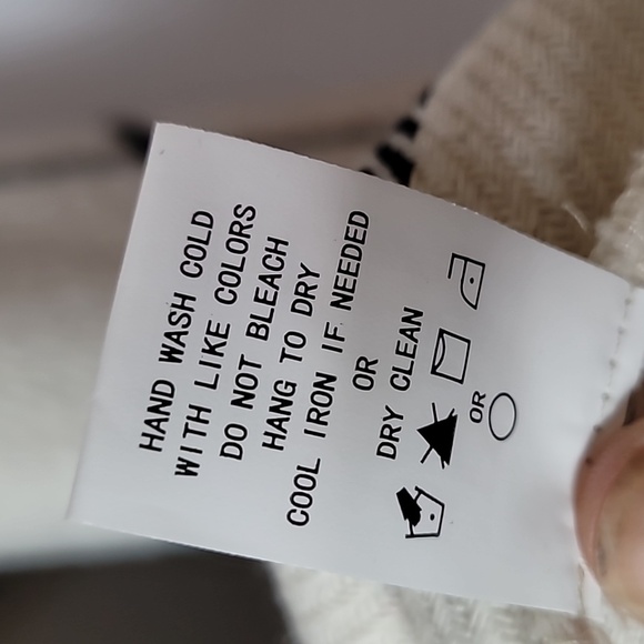 Nordstrom Melloday Ivory & Black Grid like patternJacket with Side Seam Pockets - Picture 14 of 16